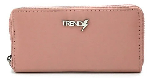 Billetera Fichero Tarjetero Trendy Original Mujer Cierre New