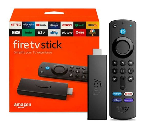 Amazon Fire Tv Stick 3ª Geração Controle De Voz Full Hd 