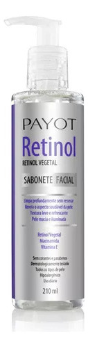 Sabonete Facial Payot Retinol Vegetal 210ml