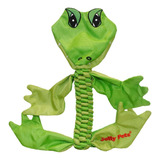 Jolly Pets Flathead Tug/squeak Dog Toy, Iguana, Grande