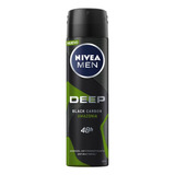 Nivea Men Desodorante Deep Black Carbon Amazonia En Spray