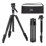 Smallrig 63  Video Travel TriPod, Carbon Fiber TriPod Wit...