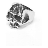 Anillo Calavera Keith Richards Clasico Acero Quirurgico 316l