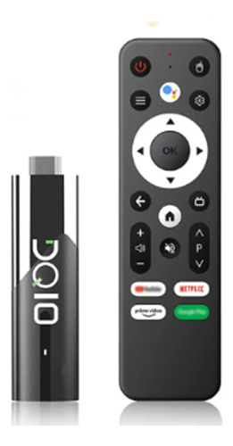Mini Tv Stick Dq10 Android 13 Remoto Por Voz Smart  2gb+16gb