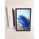Tablet Samsung A8 10 Pulgadas Gris Impecable  Caja Y Funda