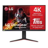 Monitor Gamer LG Ultragear 32gq950 Lcd 32  Negro 100v/240v