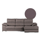 Sillón Sofa Cama 3 Cuerpos Paris + Chaise Lounge - Esquinero