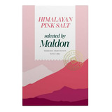 Sal Del Himalaya Rosa Maldon, Ideal Para Condimentar Y Termi