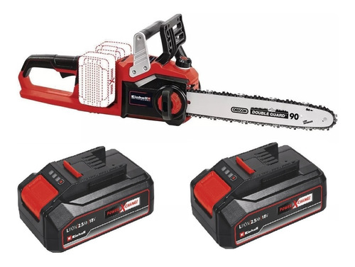 Motosierra Inalámbrica Einhell + Cargador + 2 Baterías 2,5ah