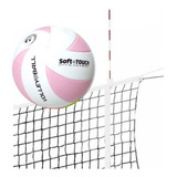 Pelota Voley + Antenas + Porta + Red 3mts