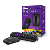 Roku Express Streaming Player Full Hd Hdmi Usb Com Controle