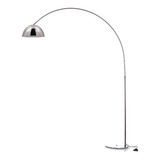 Lampara Pie Arco Acero Moderna Movil 1 Luz E27 Led