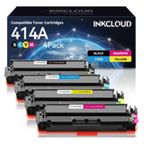 Toner 414a Para Impresora Hp Mpf479dw M454dw C/chip 4colores