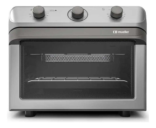 Air Forno Elétrico Mueller Mfb35g Prata 127v - Com Avarias