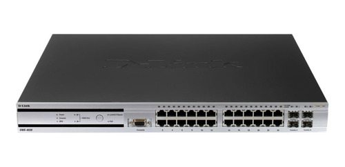 Switch Dws-4026 D-link 24 Portas Gigabit L2+ Poe Wireless