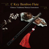 Bolsa De Música Dizi Bamboo Dizi Key Instrument Beginners Lo