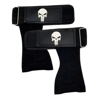 Straps Par Muñequeras Correas Levantamiento Pesas Gym Color Plateado | Envío gratis