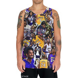 Camiseta Camisa Personalizado Regata Kobe Bryant Basquete 8
