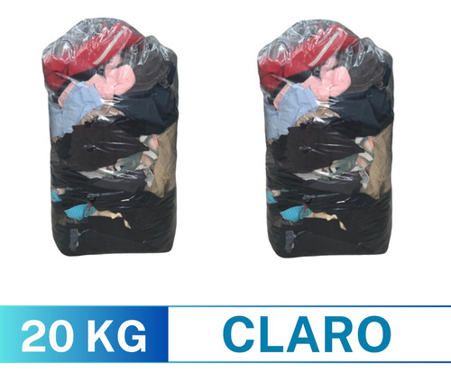 Trapo Limpieza Industrial - Claro 70% Algodón 20 Kg