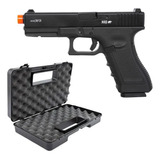 Pistola Airsoft Glock R17 Gbb Slide Metal + Case