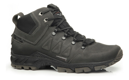 Borcegos Trekking Hombres Cuero Pegada 150351-04 Luminares