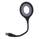 Lampara De Escritorio De Led Flexible Tokin 3w Usb Pantalla Negro