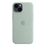 Funda Original - Case iPhone 14 - Silicona - Magsafe - Verde