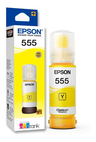 Tinta Epson T555 Yellow | Epson L8160, L8180