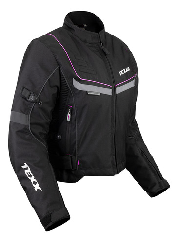 Jaqueta Motociclista Texx New Strike V2 Feminina Impermeável