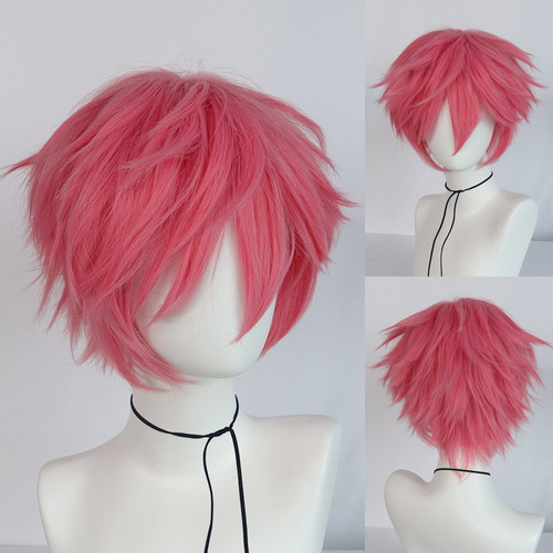 1 Pelucas Cortas De Cosplay De Anime 30 Cm 1