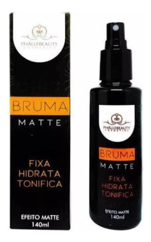 Bruma Matte Phállebeauty Cosméticos Spray Maquiagem