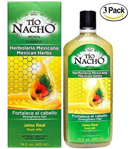 Tio Nacho Mexican Herbs Shampoo Pack De 3