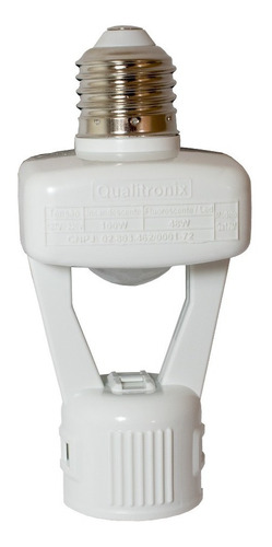 Sensor De Presença Para Soquete E27 Qa17m Qualitronix