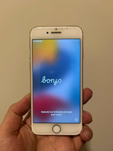 iPhone 7 De 128gb, Blanco Con Dorado, Funcionando Al 100%