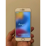 iPhone 7 De 128gb, Blanco Con Dorado, Funcionando Al 100%