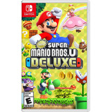 New Super Mario Bros U Deluxe Nintendo Switch 2 Juegos En 1