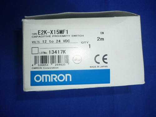 Sensor Capacitivo Omron E2k-x15-mf1