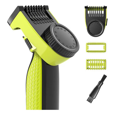 Hojas De Repuesto Para Recortadora Con Peine Ajustable - Compatible Con Las Máquinas De Afeitar Philips Norelco Oneblade Qp2520, Qp2630, Qp2530. Tamaños De Corte Ajustables Desde 0.4 Hasta 10 Mm. | MercadoLibre