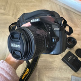  Nikon Kit D5300 + Lente 18-55mm Vr Dslr Cor  Preto