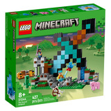 Lego 21244 Minecraft The Sword Outpost Espada 427 Pzs P3