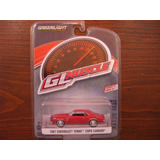 Greenlight Gl Muscle 1967 Chevrolet Yenko Copo Camaro Color Rojo