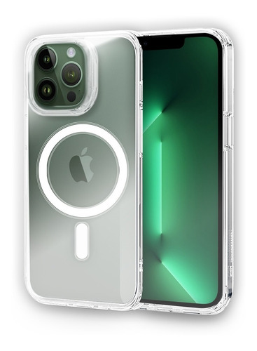 Funda Magnetica Transparente Alto Impacto Para iPhone 13 Pro