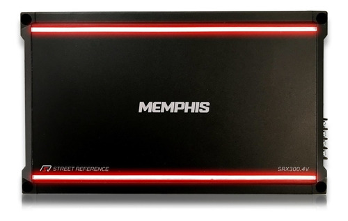 Amplificador Memphis Srx300.4v 600w Max 300w Rms 4 Canales