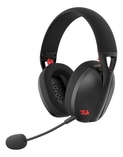 Auriculares Gamer Inalámbricos Redragon Ire Pro Ire Pro Negro/rojo Mobile Legends H848mlb Negro