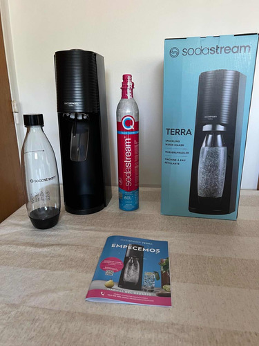 Sodastream Terra + 1 Botella De 1lt + 1 Cilindro Co2