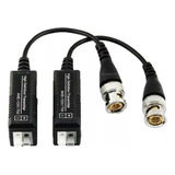 Par Video Balun Hibrido Engate Rápido Cftv Hd Full Hd Analog