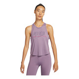 Polera Nike One Mujer Morado