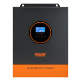 Powmr Pow-lvm5k-48v-n Inversor De Corriente  Con Voltaje Mínimo De Salida 90v Y 150v De Entrada