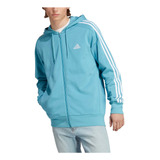 Campera Con Capucha Hombre adidas Essential Azul Jj deportes