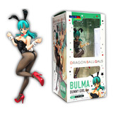 Figura Bulma Bunny Dragon Ball Gals Versión Traje Conejita